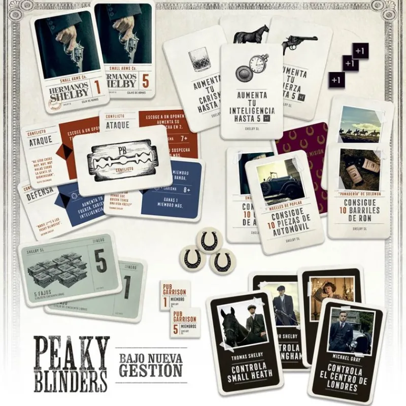 EDUCA Peaky Blinders Bajo Nueva Gestión Juego de Mesa- Juegos De Mesa