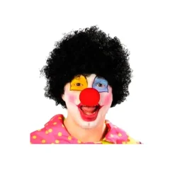 DRIM DISCOUNT Disfraces Y Complementos|Disfraces Y Complementos|Peluca de Rizos Negra