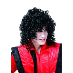 DRIM DISCOUNT Disfraces Y Complementos|Disfraces Y Complementos|Peluca Rizada Oscura