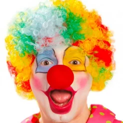 DRIM DISCOUNT Disfraces Y Complementos|Disfraces Y Complementos|Peluca Rizos Multicolor