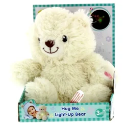 DRIM DISCOUNT Peluche Oso Blanco con Luz- Primera Infancia Y Preescolar