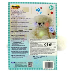 DRIM DISCOUNT Peluche Oso Blanco con Luz- Primera Infancia Y Preescolar