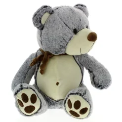 SELECCION DRIM Peluche Oso Oscuro con Bufanda 40cm- Primera Infancia Y Preescolar