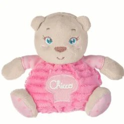 CHICCO Peluche Oso Rosa 15cm- Primera Infancia Y Preescolar