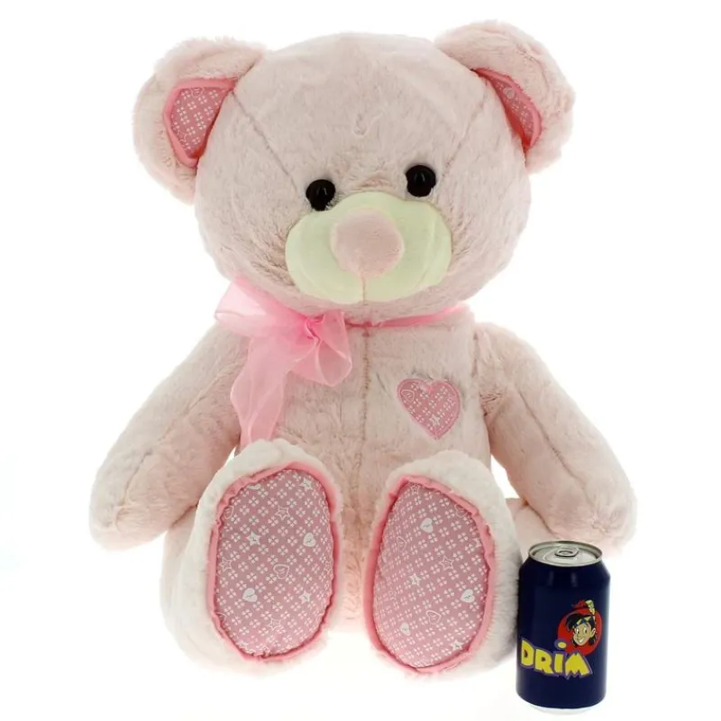 DRIM DISCOUNT Primera Infancia Y Preescolar|Peluche Oso Rosa/Azul 50Cm Surtidos