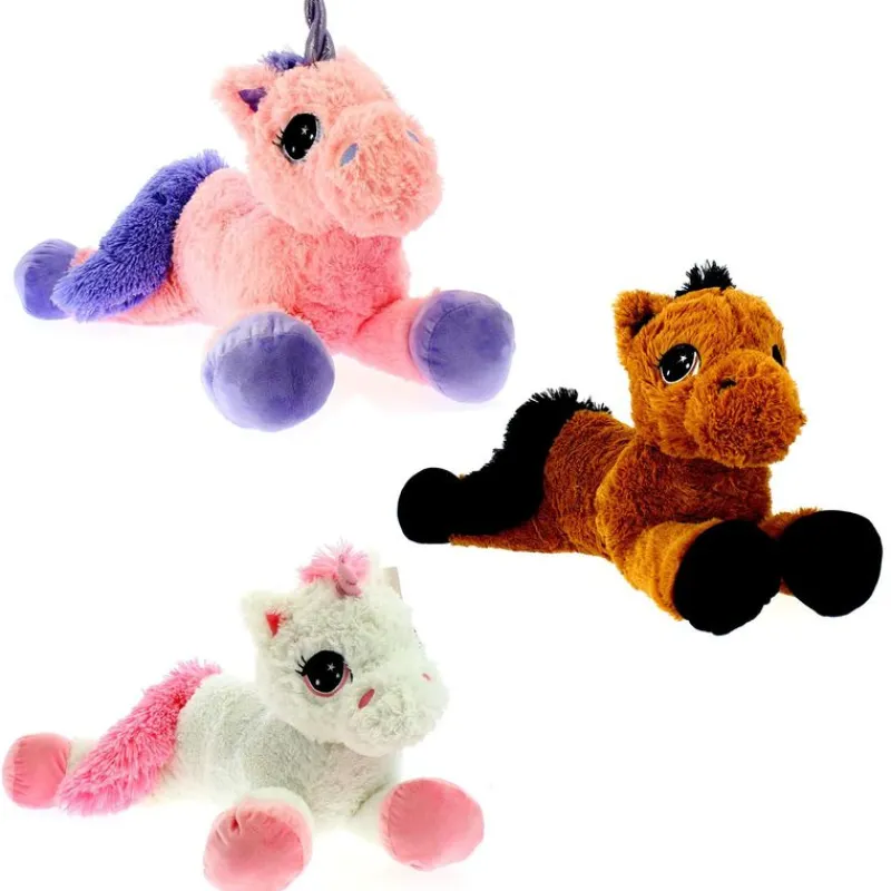 DRIM DISCOUNT Primera Infancia Y Preescolar|Peluche Unicornio/ Caballo Colores 70 cm Surtido