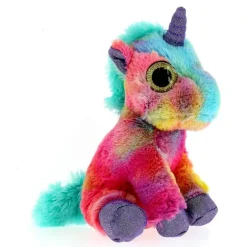 PLAY BY PLAY Peluche Unicornio Multicolor Verde 17 cm- Primera Infancia Y Preescolar