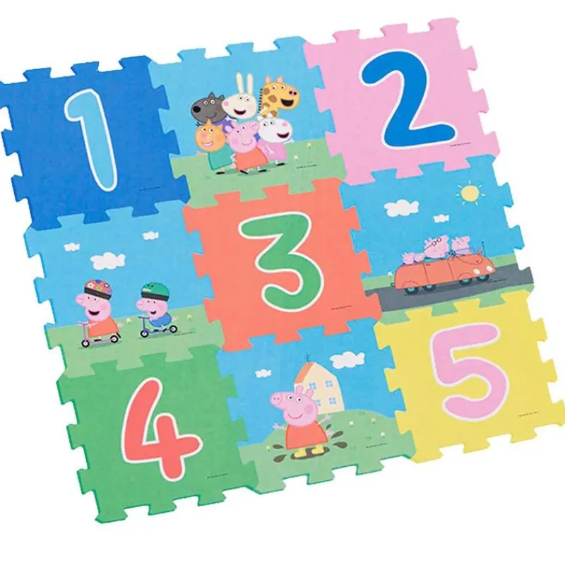 DRIM DISCOUNT Primera Infancia Y Preescolar|Peppa Alfombra de Juegos Foam