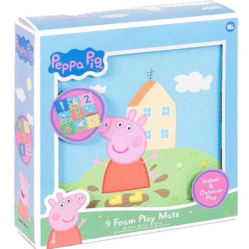 DRIM DISCOUNT Primera Infancia Y Preescolar|Peppa Alfombra de Juegos Foam