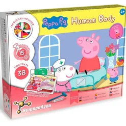 SCIENCE 4 YOU Juegos Y Juguetes Educativos|Peppa Pig Aprende el Cuerpo Humano