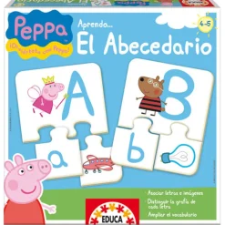 EDUCA Peppa Pig Aprendo El Abecedario- Juegos Y Juguetes Educativos