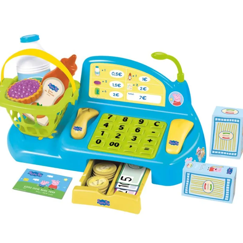 SMOBY Juegos Y Juguetes De Imitación|Peppa Pig Caja Registradora