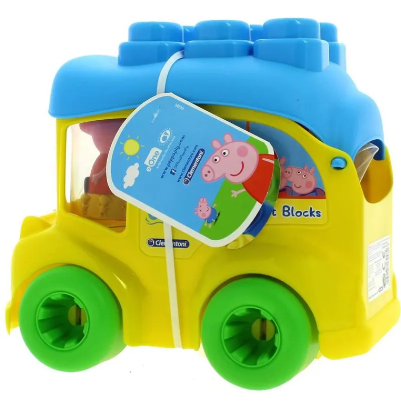 CLEMENTONI Peppa Pig Clemmy Baby Autobús Peppa Pig- Vehículos, Trenes Y Parkings|Primera Infancia Y Preescolar