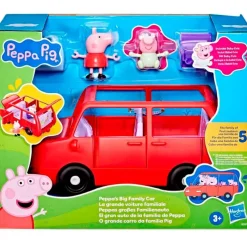 HASBRO Peppa Pig Coche Familiar- Figuras Y Figuras De Acción