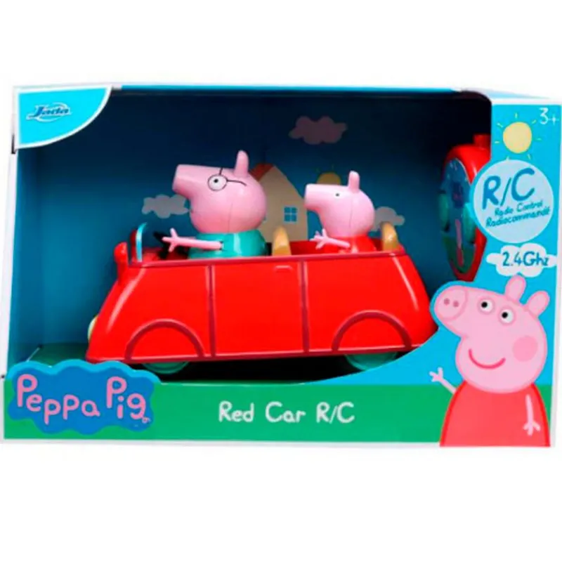 SIMBA Vehículos, Trenes Y Parkings|Coches Radio Control (R/C)|Peppa Pig Coche R/C Infantil