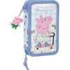 SAFTA Peppa Pig Estuche Doble- Escolar