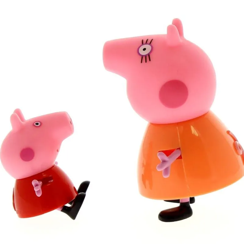 BANDAI Peppa Pig Figura Peppa Pig y Familia- Figuras Y Figuras De Acción