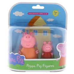 BANDAI Peppa Pig Figura Peppa Pig y Familia- Figuras Y Figuras De Acción