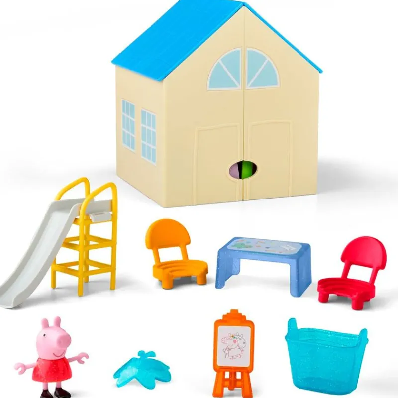 HASBRO Peppa Pig Guardería Portátil- Figuras Y Figuras De Acción