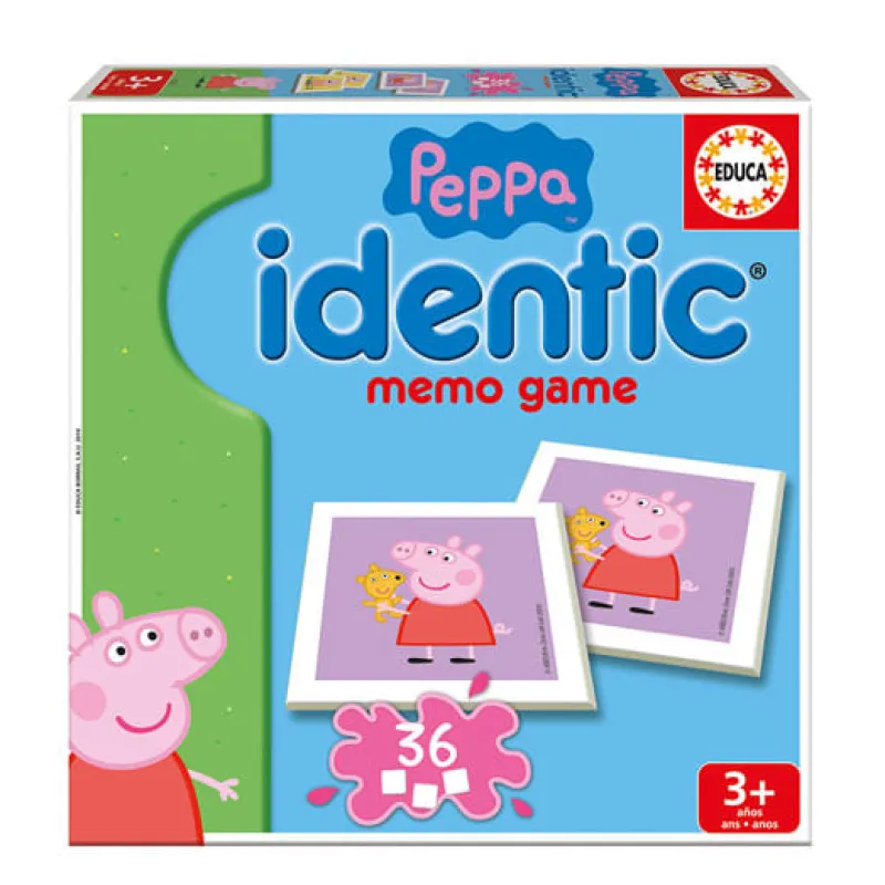 EDUCA Peppa Pig Identic- Juegos Y Juguetes Educativos