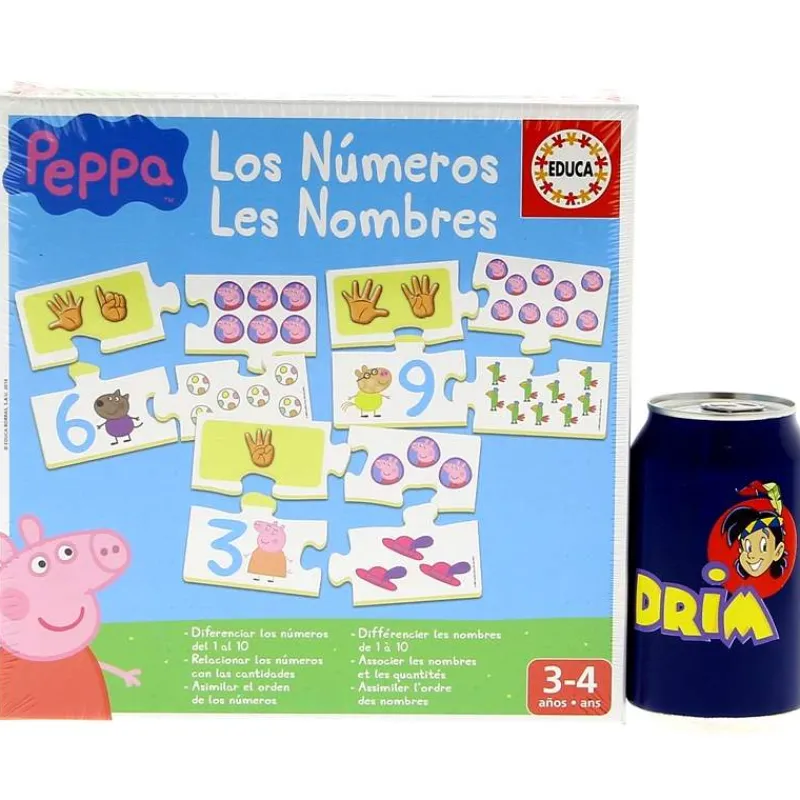 EDUCA Peppa Pig Los Numeros- Juegos Y Juguetes Educativos