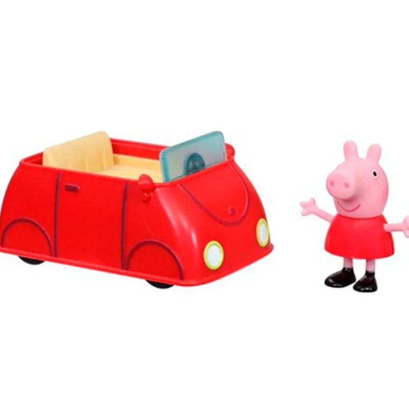HASBRO Vehículos, Trenes Y Parkings|Peppa Pig Mini Vehículo con Personaje Surtido