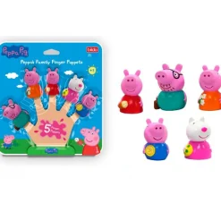 SELECCION DRIM Juegos Y Juguetes De Imitación|Peppa Pig Pack Marionetas Dedos
