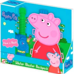 SELECCION DRIM Peppa Pig Pistola de Agua Mochila- Aire Libre