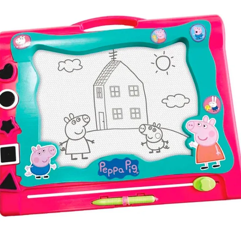 SELECCION DRIM Escolar|Peppa Pig Pizarra Magnética