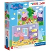 CLEMENTONI Puzzles Y Construcciones|Peppa Pig Puzzle 2x20 Piezas