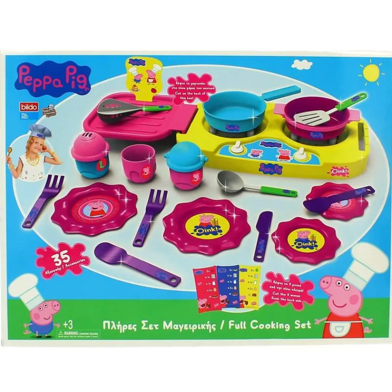 SELECCION DRIM Peppa Pig Set de Cocina Grande- Juegos Y Juguetes De Imitación