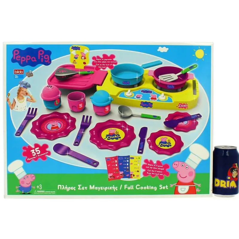 SELECCION DRIM Peppa Pig Set de Cocina Grande- Juegos Y Juguetes De Imitación