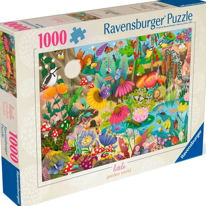 RAVENSBURGER Puzzles Y Construcciones|Pequeño Jardín Puzzle 1000 Piezas