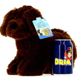 DRIM DISCOUNT Perro de Peluche Marrón Oscuro- Primera Infancia Y Preescolar