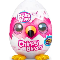 SELECCION DRIM Pets Alive Chirpy Birds Huevo Sorpresa- Electrónicos