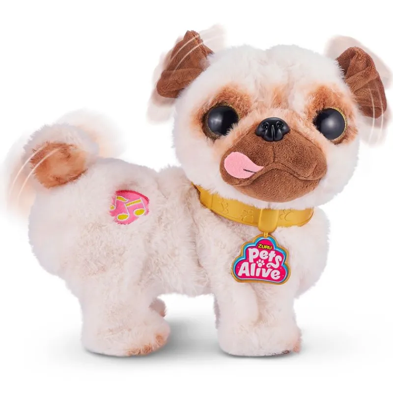 SELECCION DRIM Pets Alive Poppy Pug Perrita- Electrónicos