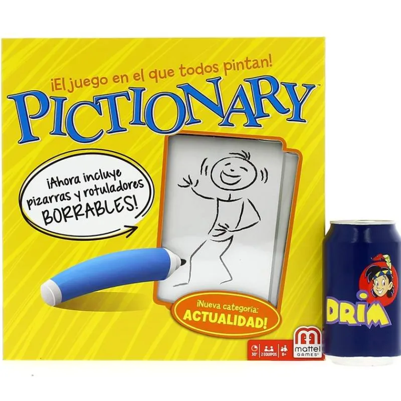 MATTEL Juegos De Mesa|Pictionary Castellano -