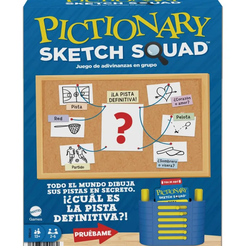 MATTEL Juegos De Mesa|Pictionary Sketch Squad