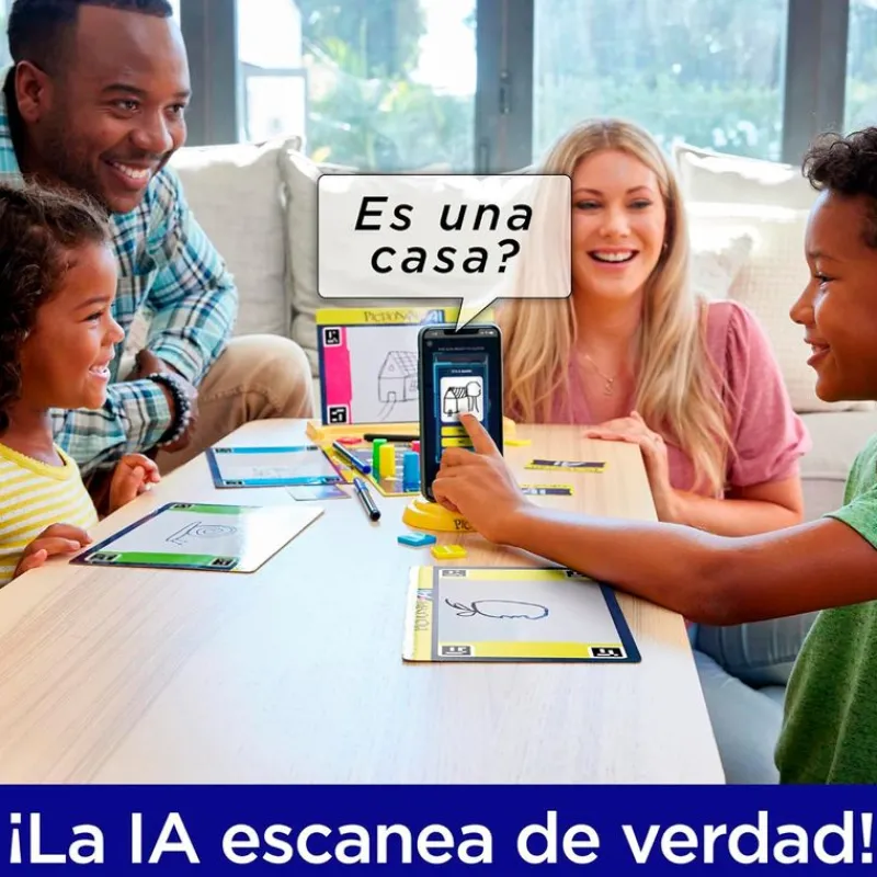 MATTEL Juegos De Mesa|Pictionary vs Inteligencia Artificial Juego Mesa