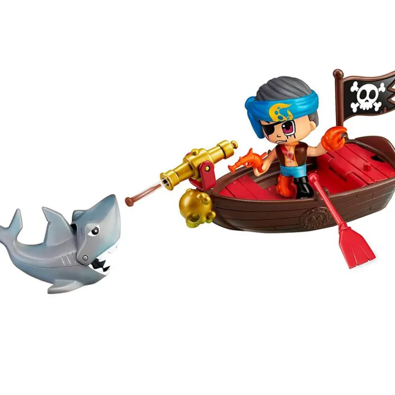 FAMOSA Figuras Y Figuras De Acción|Pinypon Action Bote Pirata