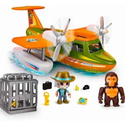 FAMOSA Vehículos, Trenes Y Parkings|Pinypon Action Hidroavión de Rescate Wild