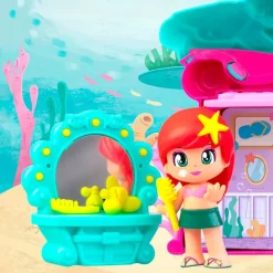 FAMOSA Muñecas|Pinypon Casa del Mar Sirenita
