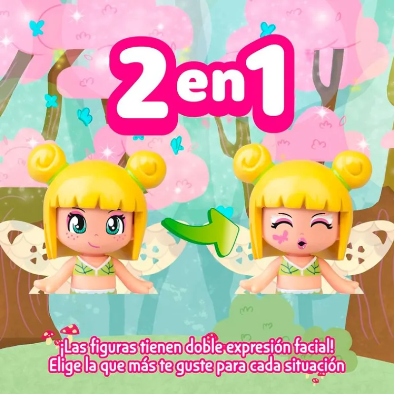 FAMOSA Pinypon Hada Mágica Verano- Muñecas