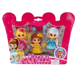 FAMOSA Muñecas|Pinypon Pack 3 Princesas