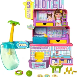 FAMOSA Pinypon Playset Hotel 5 Estrellas- Muñecas