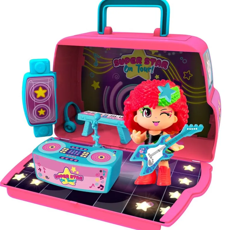 FAMOSA Muñecas|Pinypon Playset Super Star on Tour