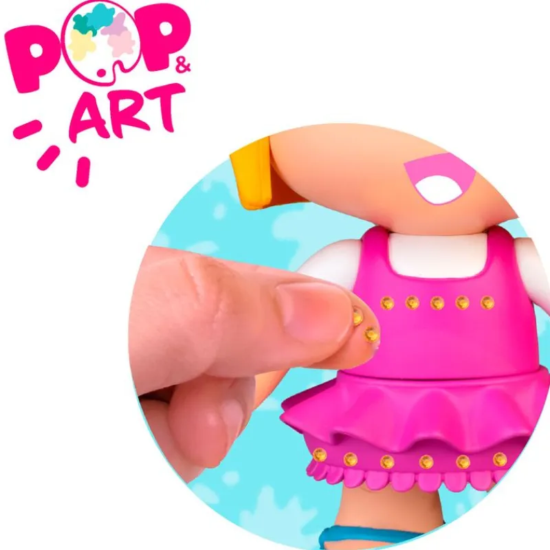 FAMOSA Muñecas|Pinypon Pop & Art Muñeca