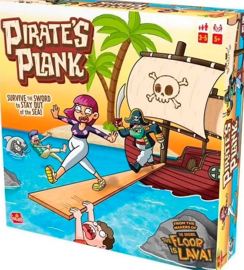 GOLIATH Pirate's Plank Juego Mesa- Juegos De Mesa