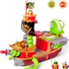 MAGIC BOX Piratix Barco Kraken- Figuras Y Figuras De Acción|Manualidades
