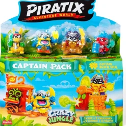 MAGIC BOX Piratix Crazy Jungle Pack Capitán Surtido- Manualidades